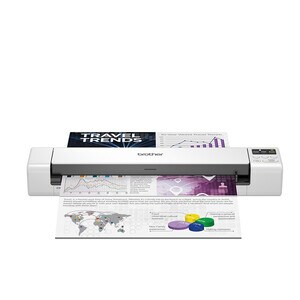 Scanner à alimentation feuille à feuille Brother DS-940DW - Résolution Optique 1200 dpi - USB