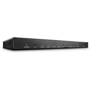 LINDY Signalverteiler - Metall - 3840 × 2160 - 1 x HDMI Ein - 8 x HDMI Aus