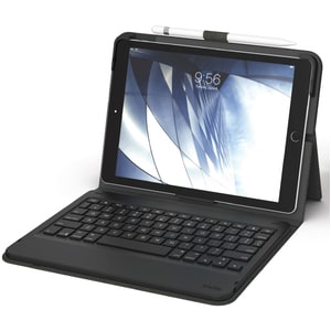 ZAGG Messenger Folio Keyboard/Cover Case (Folio) for 25.9 cm (10.2") Apple iPad Pro Tablet - Black - Impact Resistant - 20