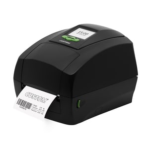 Stampante etichette termica diretta/a trasferimento da tavolo CUSTOM D4 202 con display e 4 tasti - Monocromatico - 127 mm