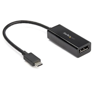 StarTech.com Video Adapter - 1 Each - 1 x 24-pin Type C USB Male - 1 x 20-pin DisplayPort HDMI 1.4 Digital Audio/Video Fem
