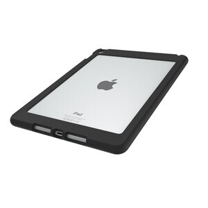 Compulocks Rugged Edge Case for iPad 10.2" / iPad Air 10.5" Black - Rubberized band makes it easy to grip and prevents the