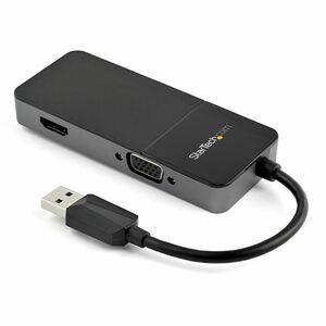 StarTech.com Videoadapter - 1 Stück - 3840 x 2160 Supported - Schwarz, Silber