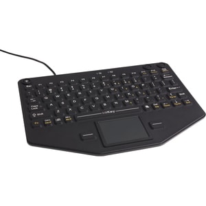 Gamber-Johnson SL-80-TP Keyboard - Cable Connectivity - USB Interface - TouchPad - English (US)