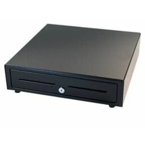 apg 1616 Cash Drawer - 6 Bill - 8 Coin - 2 Media Slot - Black - 109.2 mm Height x 411.5 mm Width x 414 mm Depth