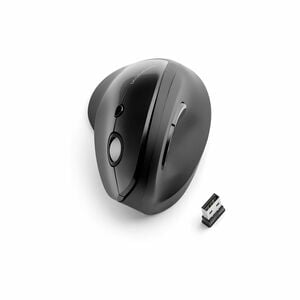 Pro Fit Ergo Vertical Wireless Mouse Black 6 buttons DPI (800/1000/1200/1600) with nano USB receiver up to 20mt (65ft)