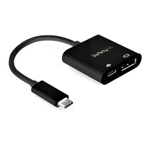 StarTech.com USB C to DisplayPort Adapter with 60W Power Delivery Pass-Through - 8K/4K USB Type-C to DP 1.4 Video Converte