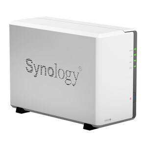 Synology DiskStation DS220J 2 x Total Bays SAN/NAS Storage System RTD1296 Quad-core (4 Core) 1.40 GHz - 512 MB RAM - DDR4 