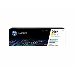 HP 206A Original Laser Toner Cartridge - Yellow Pack - 1250 Pages