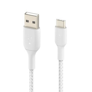 Belkin BoostCharge 1,01 m USB-C/USB-A Datentransferkabel - Cable for Smartphone, Tablet, Notebook, Stromspeicher, AirPods 