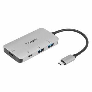 Targus ACH228EU USB-Hub - USB-Typ C - 5 GB/s - Tragbar - Silber - 4 Total USB Port(s) - PC, Mac