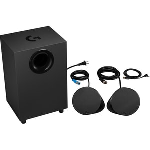 Logitech LIGHTSYNC G560 2.1 Bluetooth Lautsprechersystem - 120 W RMS - 40 Hz bis 18 kHz Frequenzgang - DTS:X, 3D Sound - USB