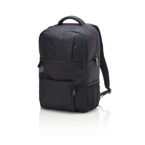 Fujitsu Prestige Estojo de transporte (Mochila) para 39,6 cm (15,6") para 40,6 cm (16") Notebook - Preto, Vermelho - Polie