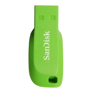 SanDisk Cruzer Blade 32 GB USB 2.0 Flash-Laufwerk - Electric Green - 1 Pack