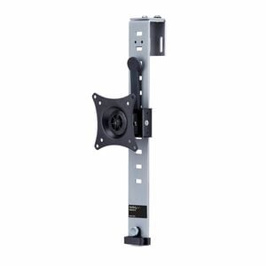StarTech.com Cubicle Monitor Mount, Office Cubicle Wall Single 34" (17.6lb/8kg) VESA Monitor Hanger, Height Adjustable, Ha