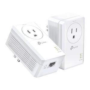 Adaptateur de réseau powerLine - TP-Link - 2 - 1 x Réseau (RJ-45) - 1000 Mbit/s PowerLine - 300 m Distance tolérée - HomeP
