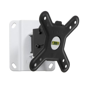 Fixation murale Erard Pro CLIFF 100TW45 pour TV - Argenté, Noir - 1 Écran(s) supportés - 58,4 cm (23") - 15 kg Max - 75 x 