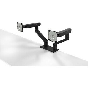 Dell EMC Dell MDA20 Desk Mount for Monitor - Black - 2 Display(s) Supported - 68.6 cm (27") Screen Support - 10 kg Load Ca