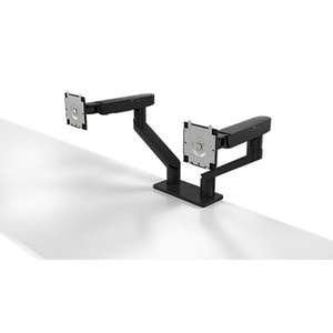 Dell Desk Mount for Monitor, LCD Display - Black - 2 Display(s) Supported - 68.6 cm (27") Screen Support - 100 x 100