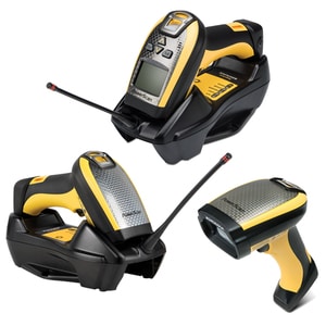 Handheld Scanner de code à barre Datalogic PowerScan PM9501 - Jaune, Noir - Sans fil Connectivité - 1D, 2D - Imager
