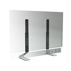 ITB - Supporto da tavolo universale per monitor da 40" a 65", portata 30Kg. VESA max 600x400