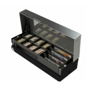 apg 460 Cash Drawer - 6 Bill - 8 Coin - Black