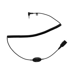 Jabra Mini-phone/Quick Disconnect Audio Cable for PC, Computer, Headset - First End: 1 x Mini-phone Audio - Male - Second 