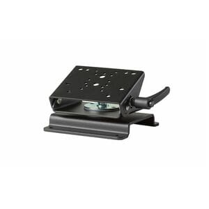 Gamber-Johnson Desk Mount - Black - Vertical - 75 x 75 - VESA Mount Compatible - Steel