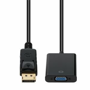 AddOn 20.42 cm DisplayPort/VGA Video Cable - 1 - Cable for Video Device, Monitor - First End: 1 x DisplayPort Digital Audi