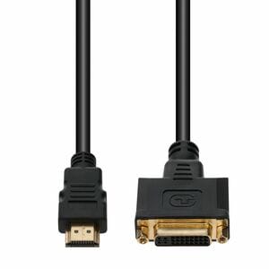 AddOn 20.42 cm DVI-D/HDMI Video Cable - 1 - Cable for Video Device - First End: 1 x HDMI Digital Audio/Video - Male - Seco