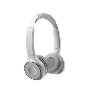 Cisco 730 Kabel/Kabellos Kopfbügel Stereo Headset - Platin - Binaural - Ohrumschließend - 20 Hz bis 20 kHz Frequenzgang - 
