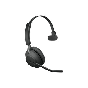 Jabra Evolve2 65 Sem fios Headset Mono Fone de ouvido - Preto - Monaural - Supra-aural - Bluetooth - USB tipo A