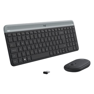 Tastiera e mouse Logitech MK470 - QWERTY - Italiano - USB Wireless RF - USB Wireless RF - Ottico - 1000 dpi - 3 Pulsante -