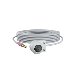 AXIS T8351 Mk II Wired Condenser Microphone - TAA Compliant - 5 m - 20 Hz to 20 kHz -22 dB - Hemispherical, Omni-direction