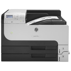 HP LaserJet 700 M712N Desktop Laser Printer - Monochrome - 41 ppm Mono - 1200 x 1200 dpi Print - Manual Duplex Print - 600