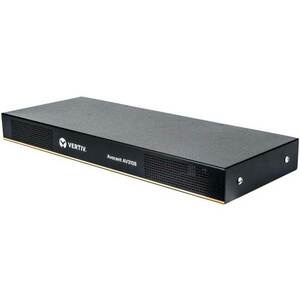 Vertiv Avocent AV3000 KVM Over IP Switch | 8 port KVM switches - 8 port AutoView KVM with 1 local and 1 remote users, VM a