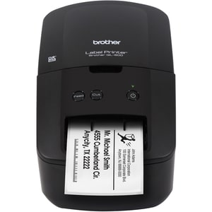 Brother QL-600 Desktop Direct Thermal Printer - Monochrome - Label Print - USB - 2.40" Print Width - 2.80 in/s Mono - 300 