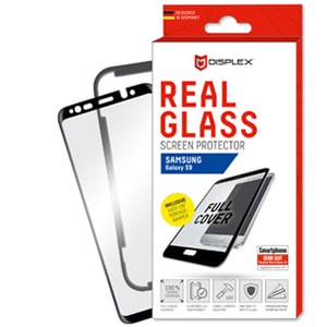 Displex Real Glass 10H Tempered Glass, Composite Screen Protector - Crystal Clear - For 15.5 cm (6.1") LCD iPhone - Scratc