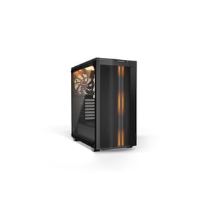 be quiet! Pure Base 500 BGW37 Computergehäuse - ATX, Micro ATX, Mini ITX Motherboard Supported - Gehärtetes Glas, Acrylnit