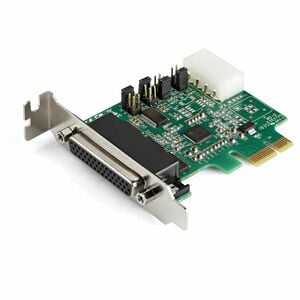 StarTech.com Multiport Serial Adapter - PCI Express 1.1 x1 - 4 x DB-9 RS-232 - Serial, Via Cable - 921.60 kbit/s - 16950 -