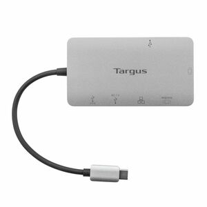 Targus DOCK419EUZ USB-Typ C Docking Station für Notebook, Monitor, Tastatur, Maus - Ladefunktion - Grau - 1 Unterstützte D