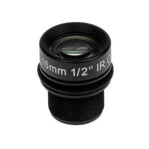 AXIS - 16 mmf/1.8 - Fixed Lens for M12-mount - Designed for Surveillance Camera