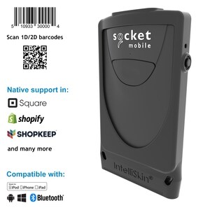 Socket Mobile DuraScan D840 Handheld Barcode Scanner - Wireless Connectivity - 495 mm Scan Distance - 1D, 2D - LED - Bluet