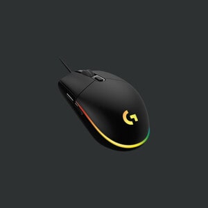 Logitech G102 Gaming Mouse - USB - Optical - 6 Button(s) - Black - Cable - 8000 dpi - Scroll Wheel - Right-handed