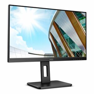 AOC Q24P2Q 24 Zoll Klasse WQHD LED-Monitor - 16:9 Format - Schwarz - 60,5 cm (23,8 Zoll) Viewable - IPS-Technologie (In-Pl