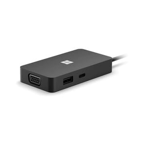 Microsoft USB Type C Docking Station for Monitor, Notebook, Desktop PC - Black - 1 Displays Supported - 4K - 3840 x 2160 -