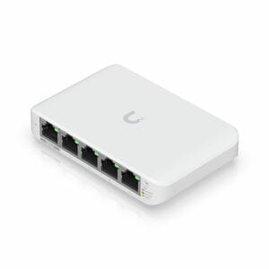 Ubiquiti USW-FLEX-MINI Ethernet Switch - 5 Ports - Manageable - Gigabit Ethernet - 10/100/1000Base-T - 2 Layer Supported -