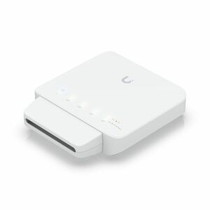Ubiquiti USW-FLEX Ethernet Switch - 5 Ports - Manageable - Gigabit Ethernet - 10/100/1000Base-T - 2 Layer Supported - 51 W