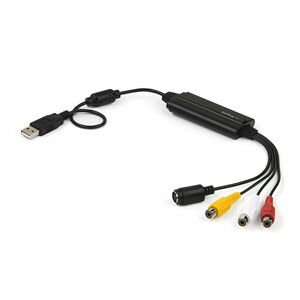 StarTech.com Video Capturing Device - External - Functions: Video Capturing - 720 x 576 - NTSC, PAL, SECAM - MPEG-1, MPEG-