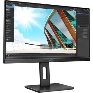 AOC 27P2C 27" Class Full HD Monitor LCD - 16:9 - Preto - 68,6 cm (27") Viewable - Tecnologia IPS (In-plane switching) - WL